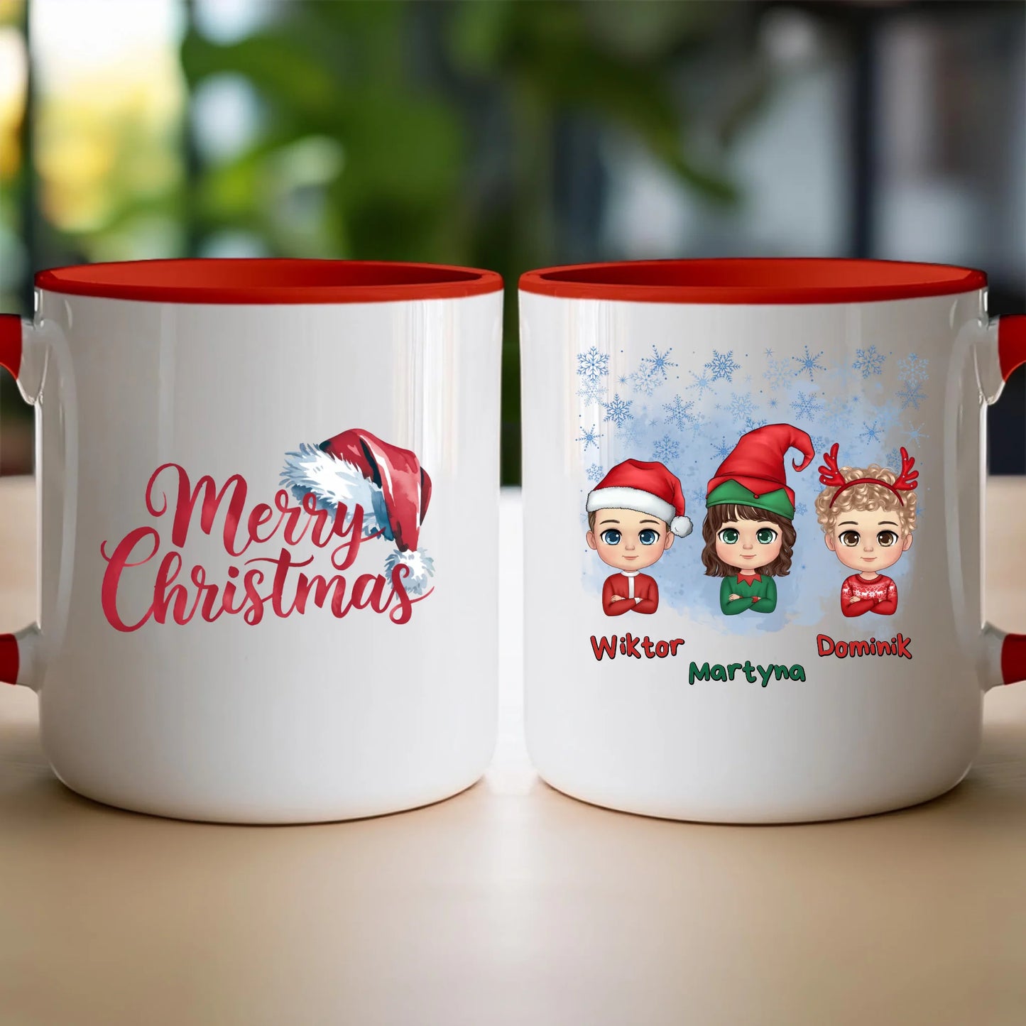 Kubek personalizowany świąteczny dla dzieci #2010