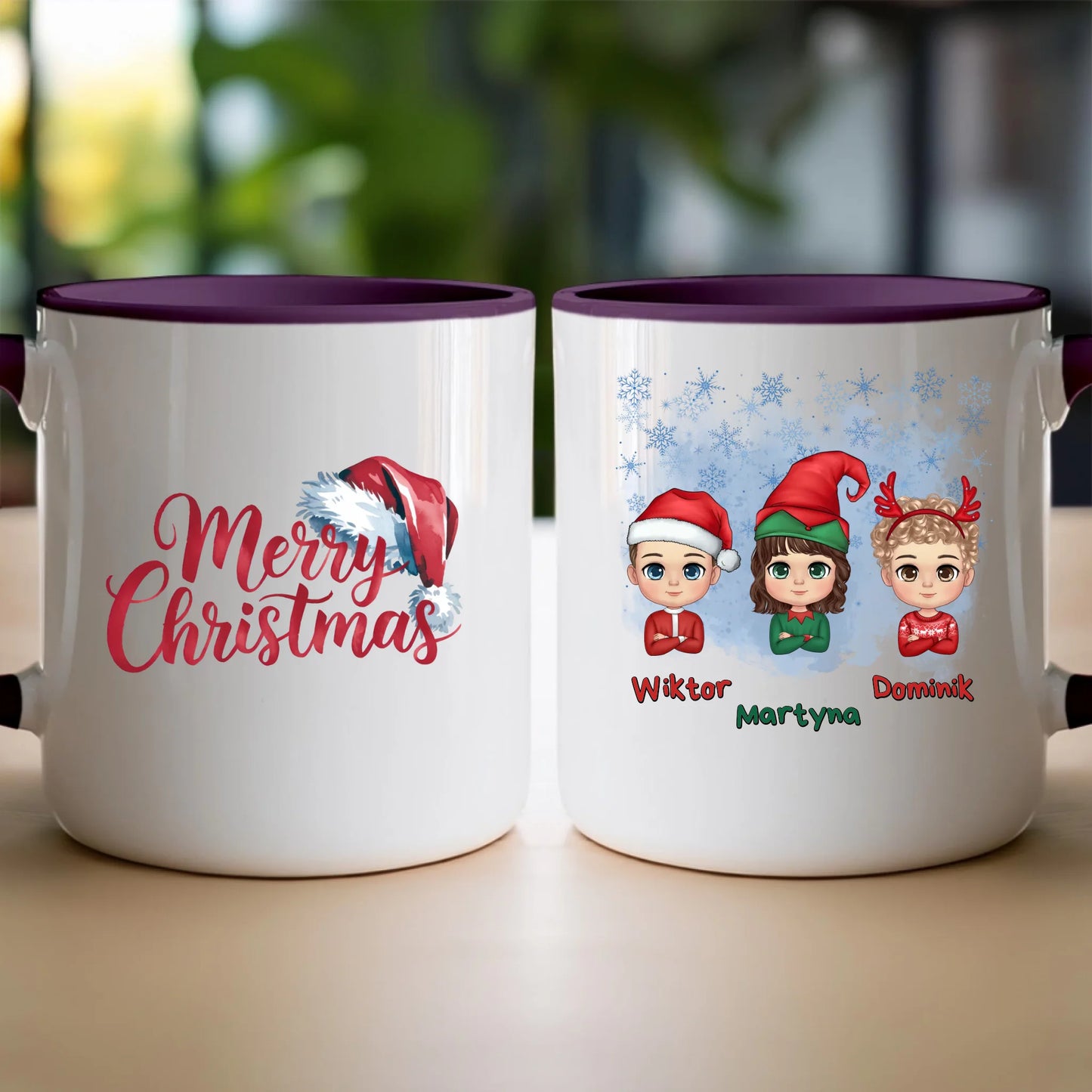 Kubek personalizowany świąteczny dla dzieci #2010