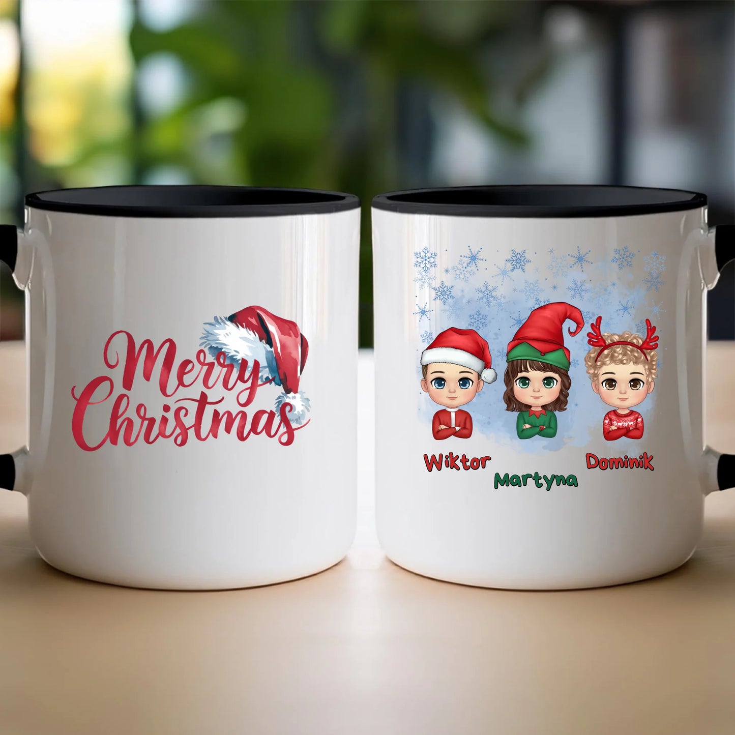 Kubek personalizowany świąteczny dla dzieci #2010