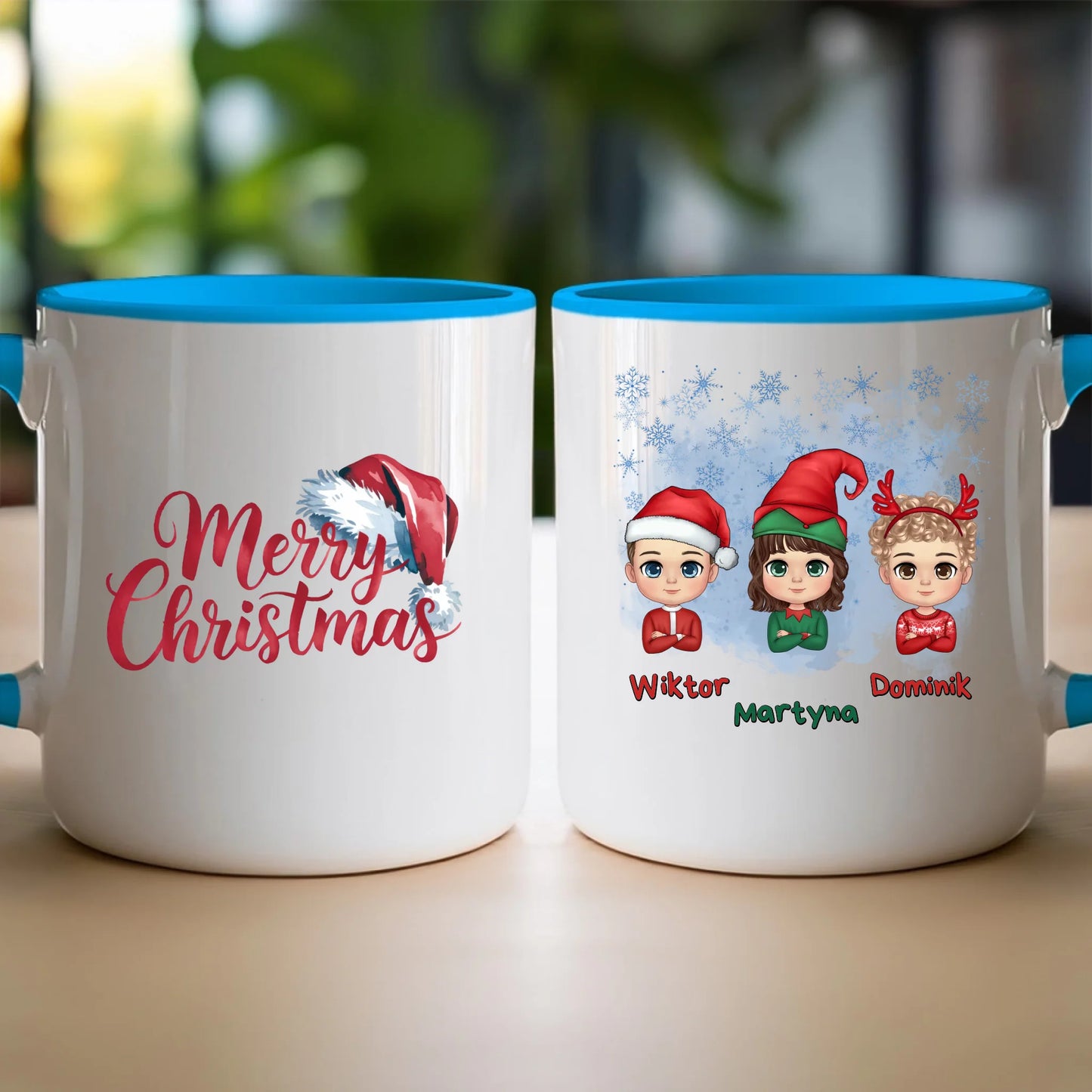 Kubek personalizowany świąteczny dla dzieci #2010