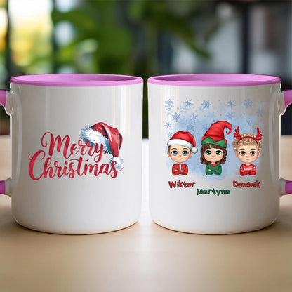 Kubek personalizowany świąteczny dla dzieci #2010