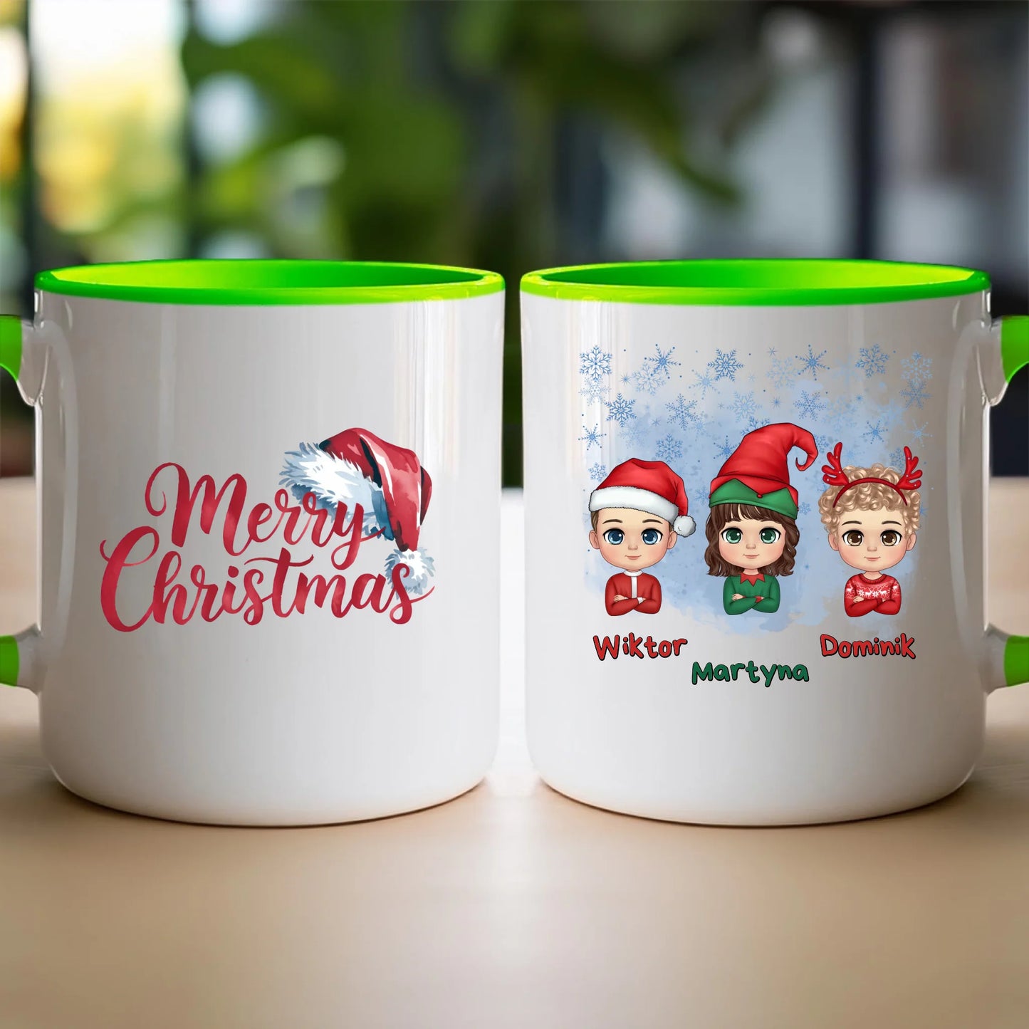 Kubek personalizowany świąteczny dla dzieci #2010