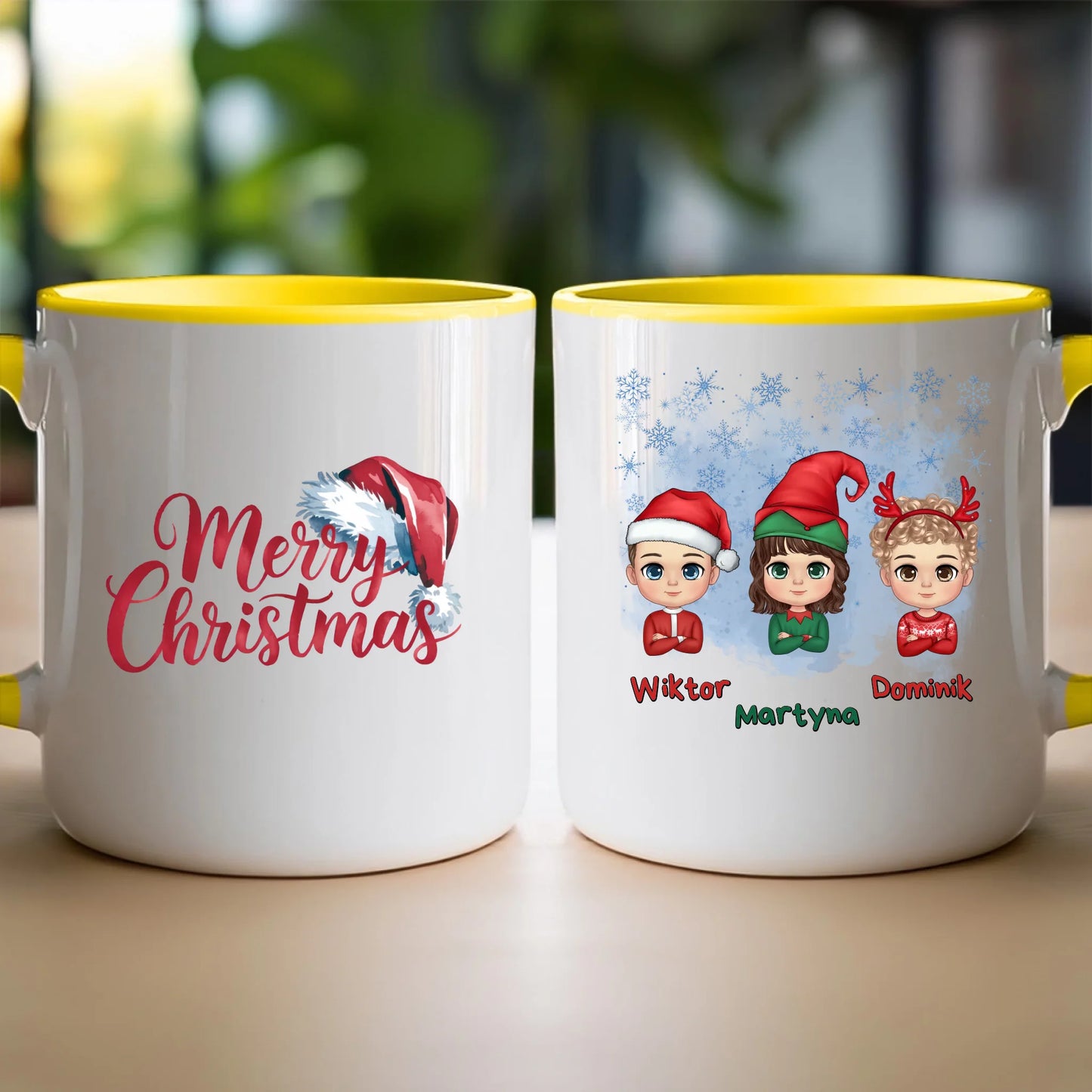 Kubek personalizowany świąteczny dla dzieci #2010
