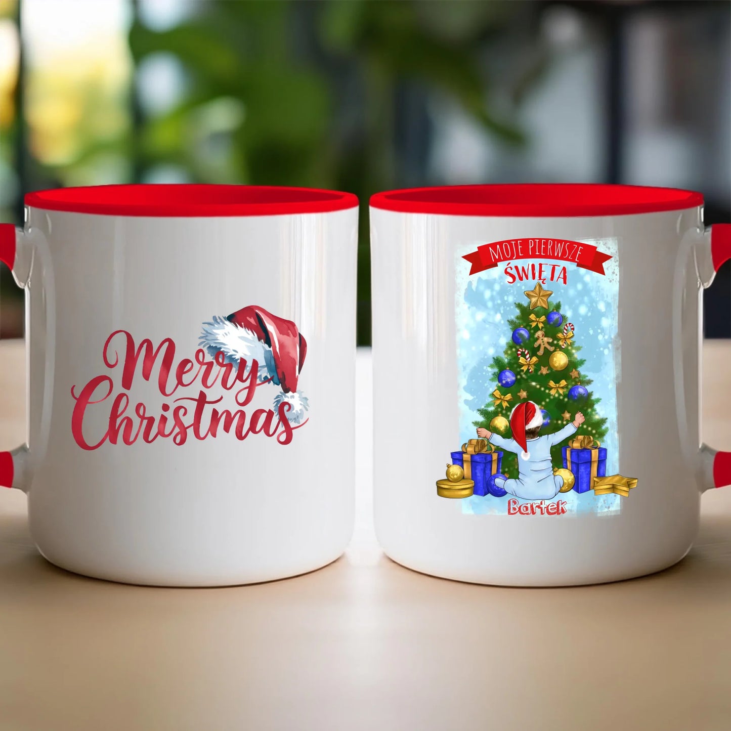 Kubek personalizowany świąteczny dla dziecka #2000