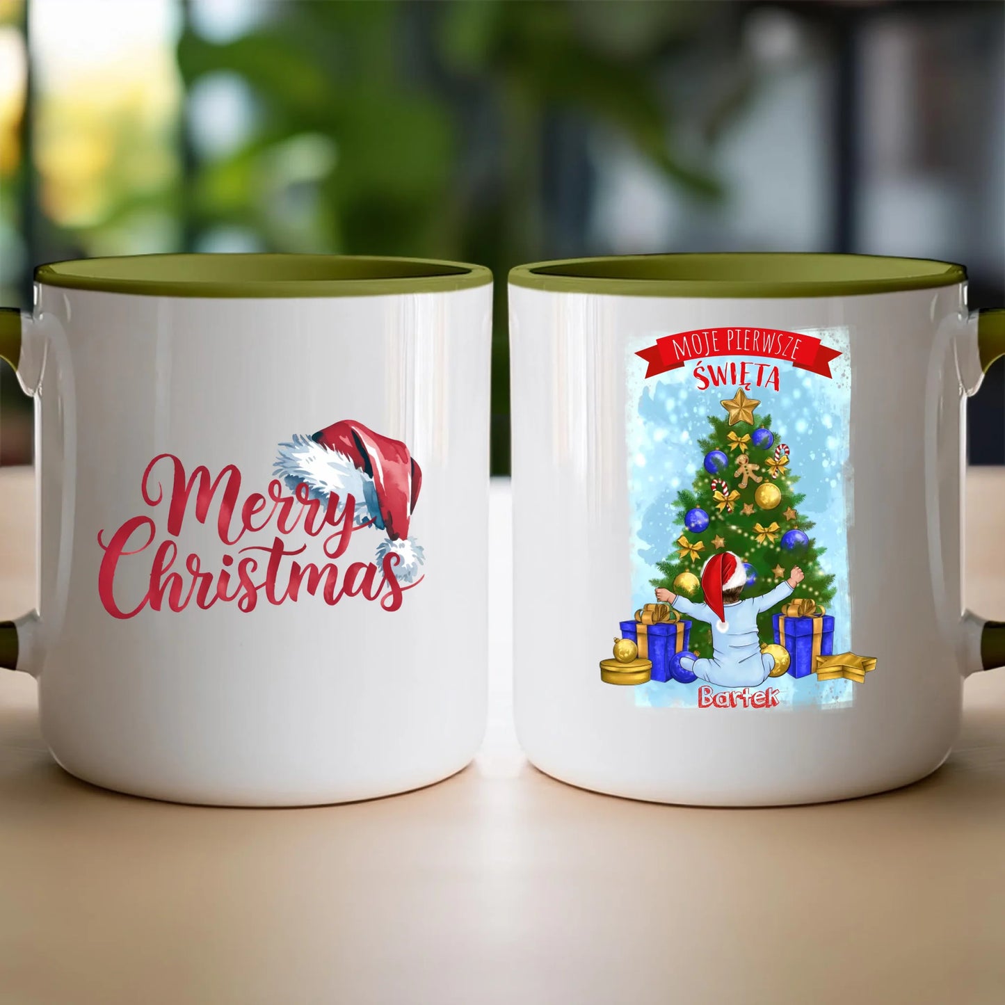 Kubek personalizowany świąteczny dla dziecka #2000