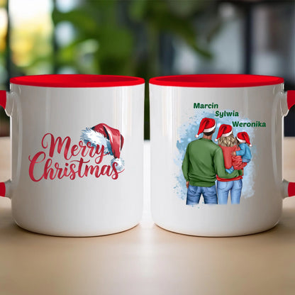 Kubek personalizowany świąteczny dla rodziców #900