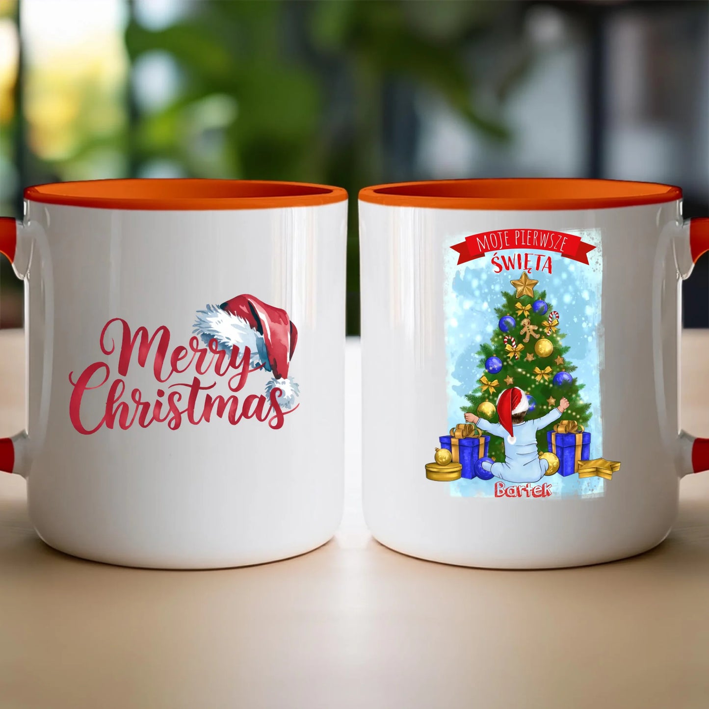Kubek personalizowany świąteczny dla dziecka #2000