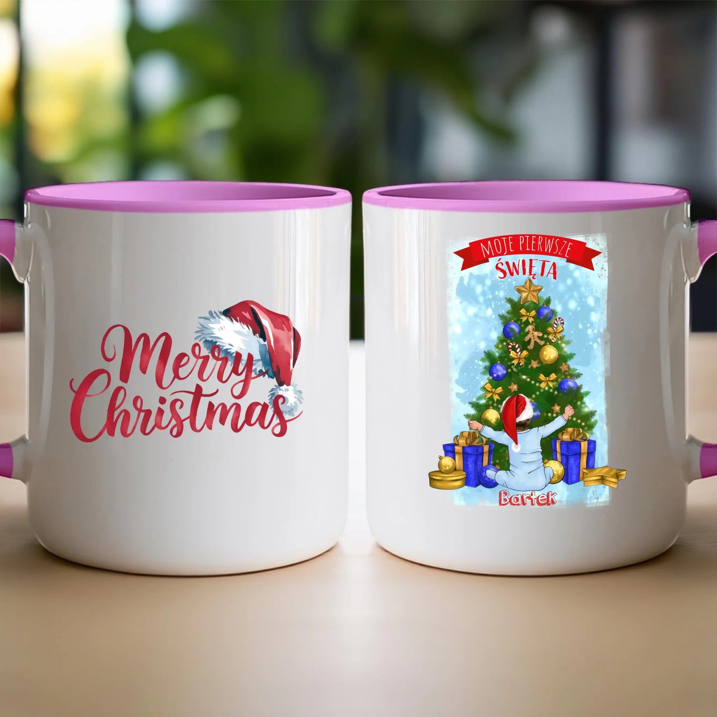 Kubek personalizowany świąteczny dla dziecka #2000
