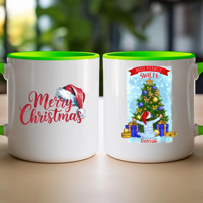 Kubek personalizowany świąteczny dla dziecka #2000