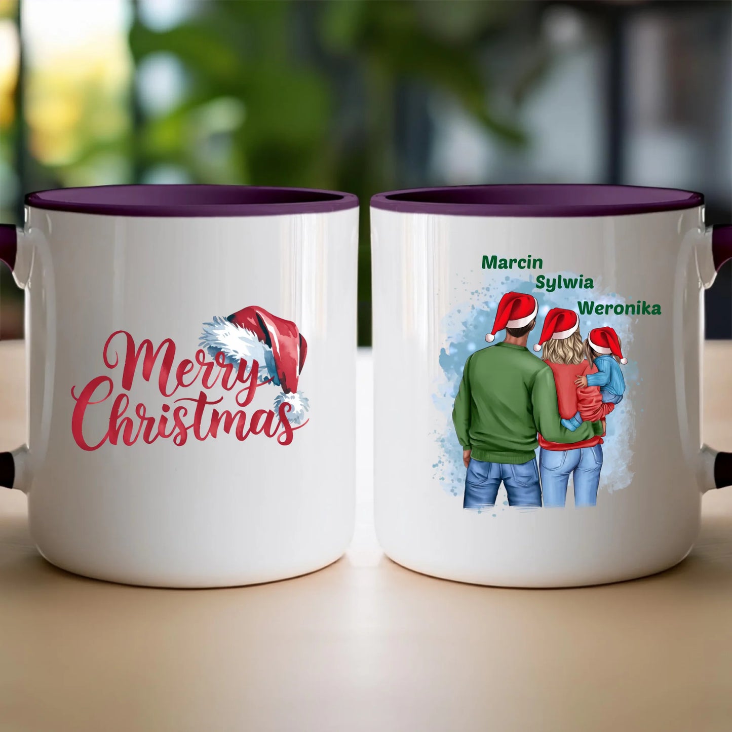 Kubek personalizowany świąteczny dla rodziców #900