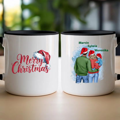 Kubek personalizowany świąteczny dla rodziców #900