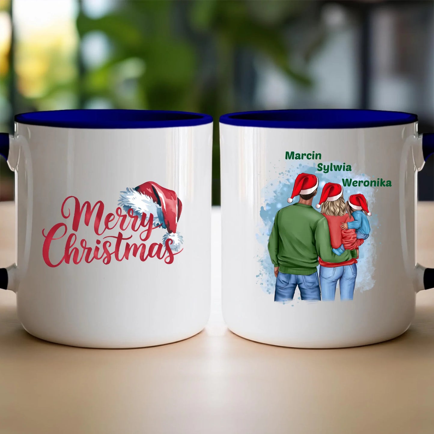 Kubek personalizowany świąteczny dla rodziców #900