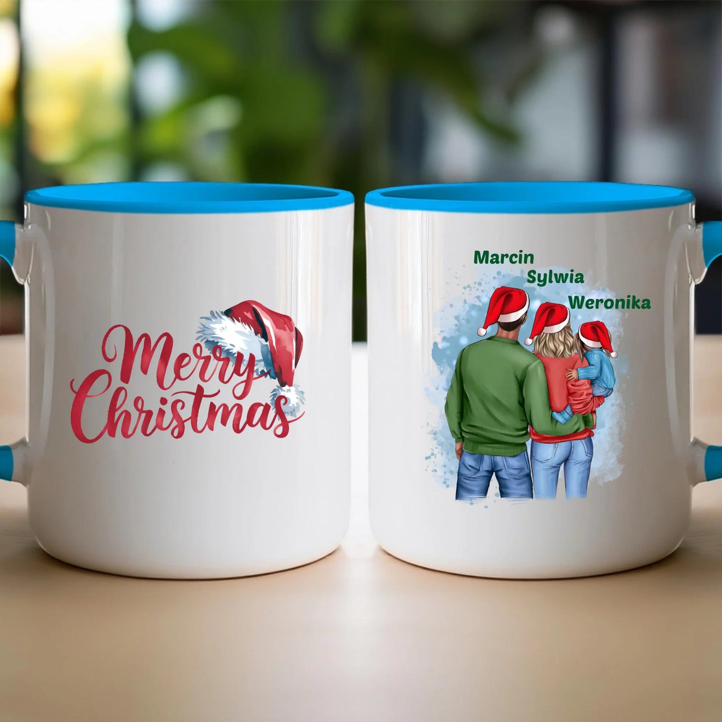 Kubek personalizowany świąteczny dla rodziców #900