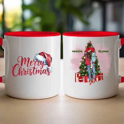 Kubek personalizowany świąteczny dla mamy #301