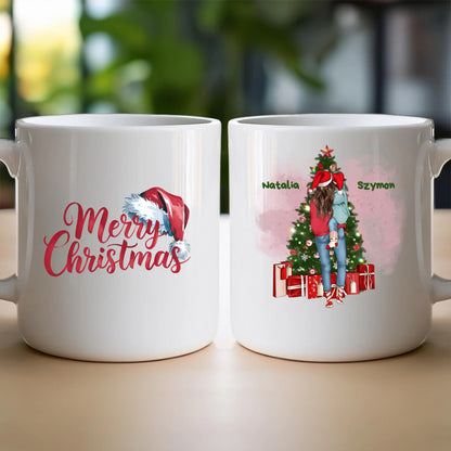 Kubek personalizowany świąteczny dla mamy #301