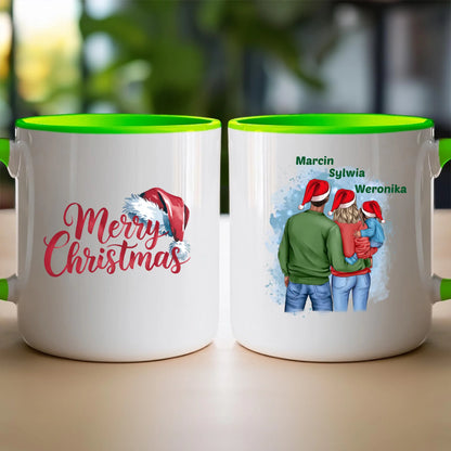 Kubek personalizowany świąteczny dla rodziców #900