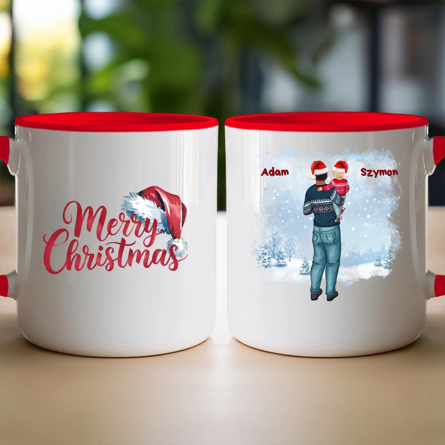 Kubek personalizowany świąteczny dla Taty #730