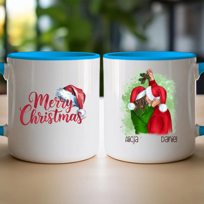 Kubek personalizowany świąteczny dla par #52