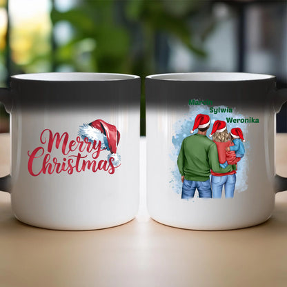 Kubek personalizowany świąteczny dla rodziców #900