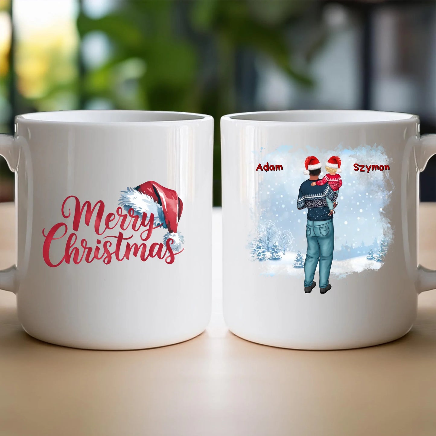 Kubek personalizowany świąteczny dla Taty #730