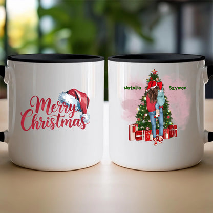 Kubek personalizowany świąteczny dla mamy #301