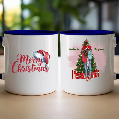 Kubek personalizowany świąteczny dla mamy #301