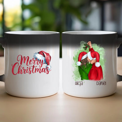 Kubek personalizowany świąteczny dla par #52