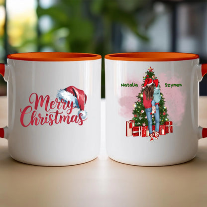 Kubek personalizowany świąteczny dla mamy #301