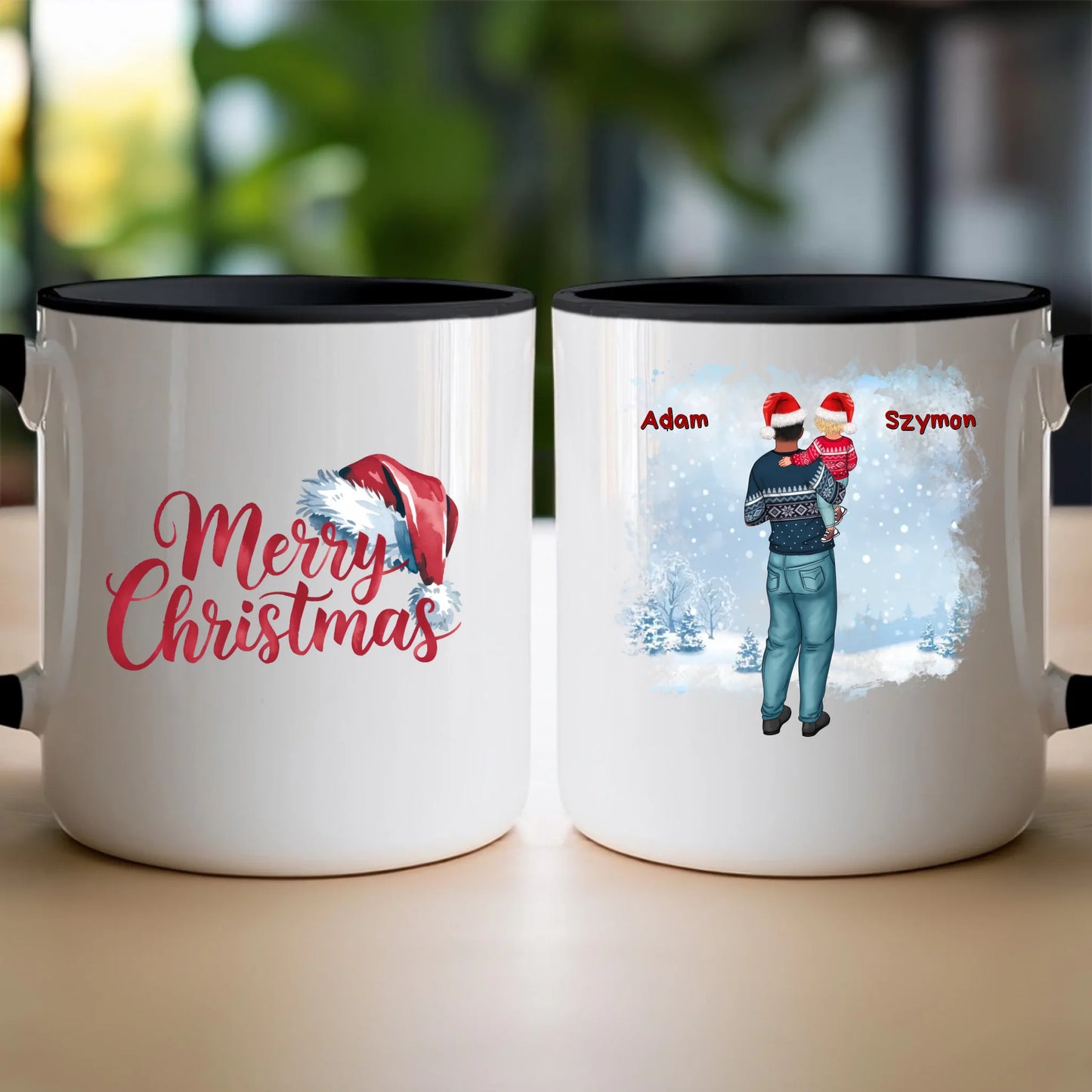 Kubek personalizowany świąteczny dla Taty #730