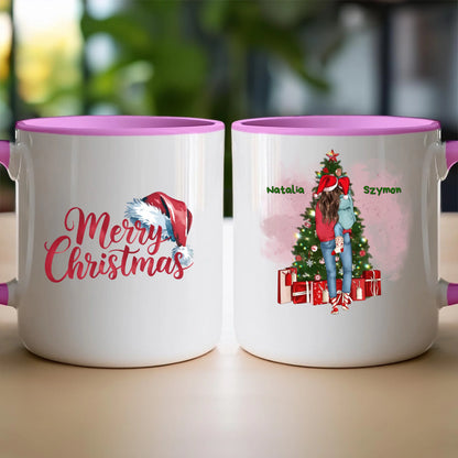 Kubek personalizowany świąteczny dla mamy #301