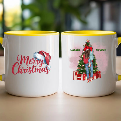 Kubek personalizowany świąteczny dla mamy #301