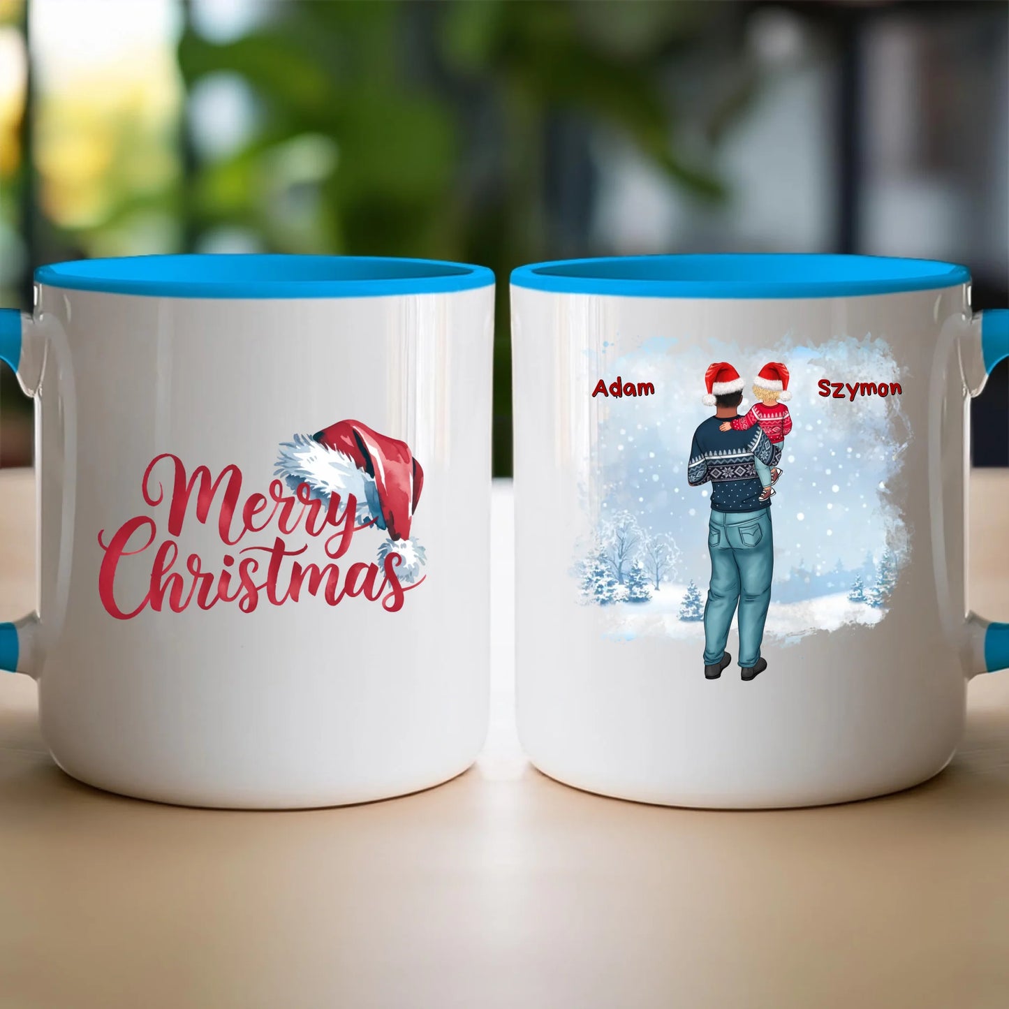 Kubek personalizowany świąteczny dla Taty #730