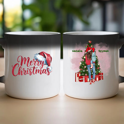 Kubek personalizowany świąteczny dla mamy #301