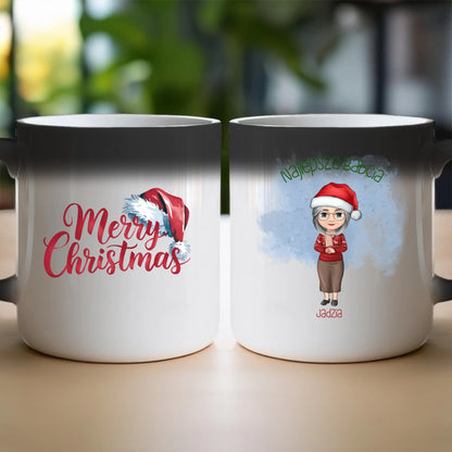 Kubek personalizowany dla babci świąteczny #232