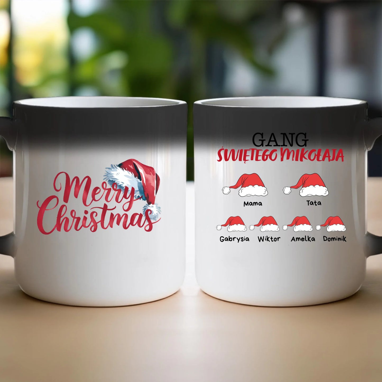 Kubek personalizowana dla rodziny - świąteczna #806