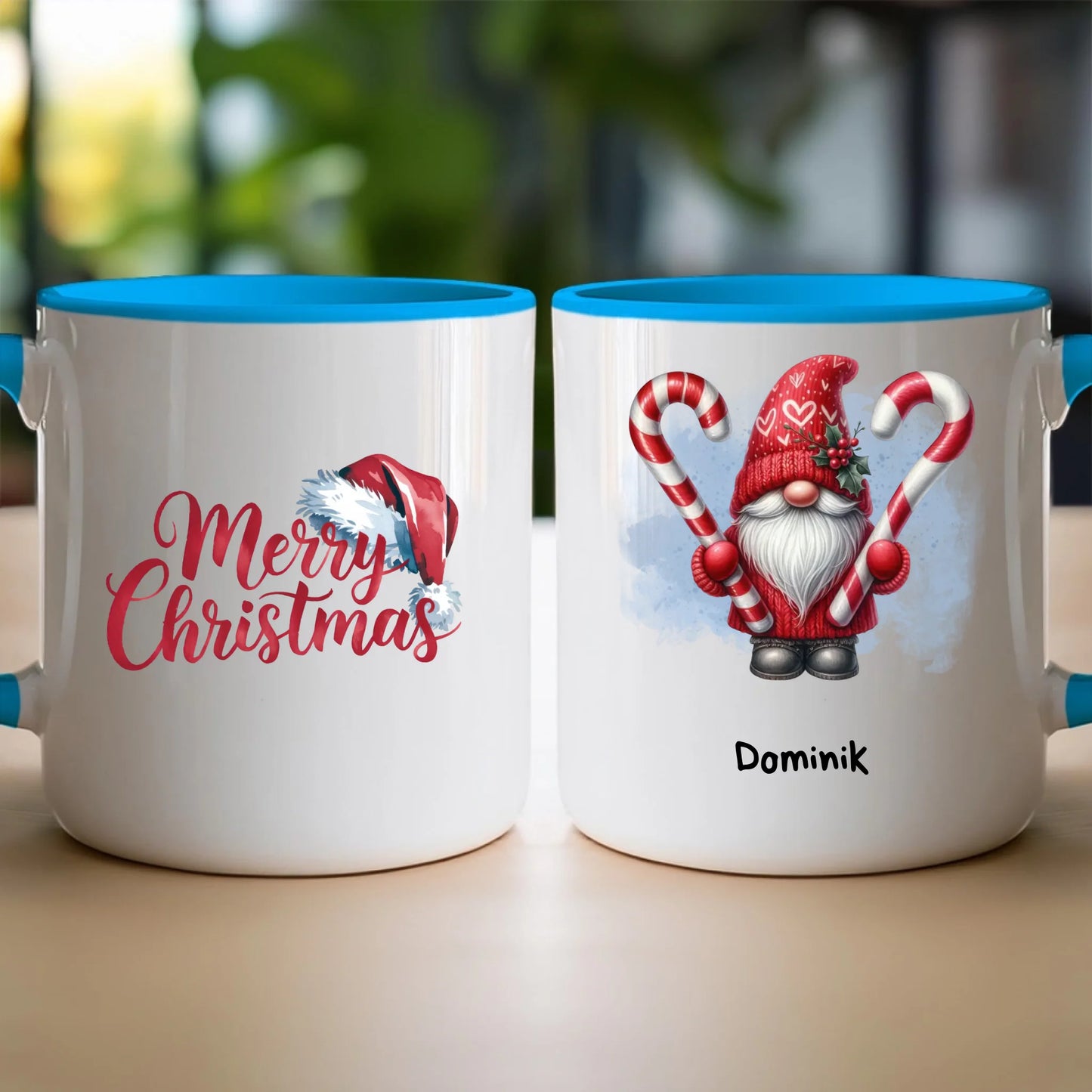 Kubek personalizowany świąteczny Gnom #100