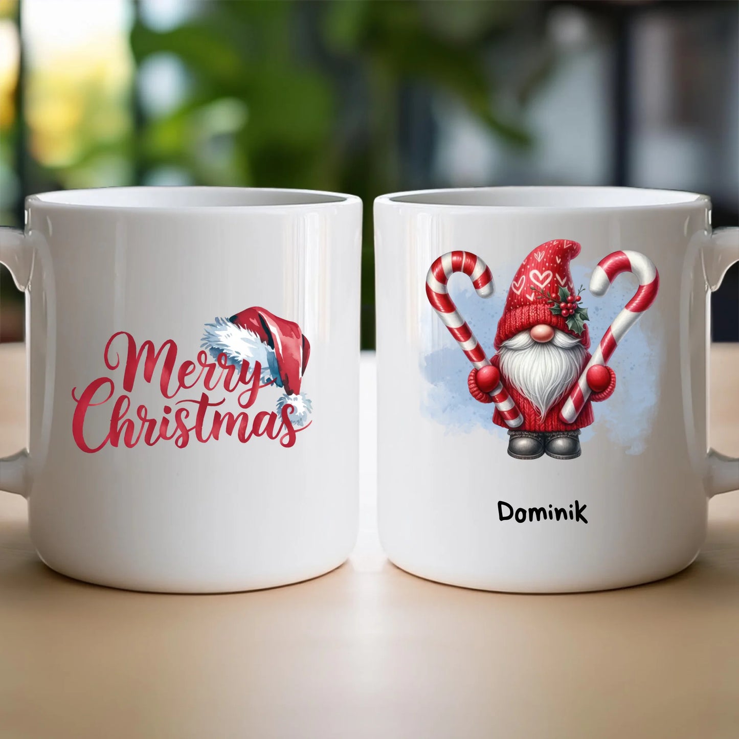 Kubek personalizowany świąteczny Gnom #100