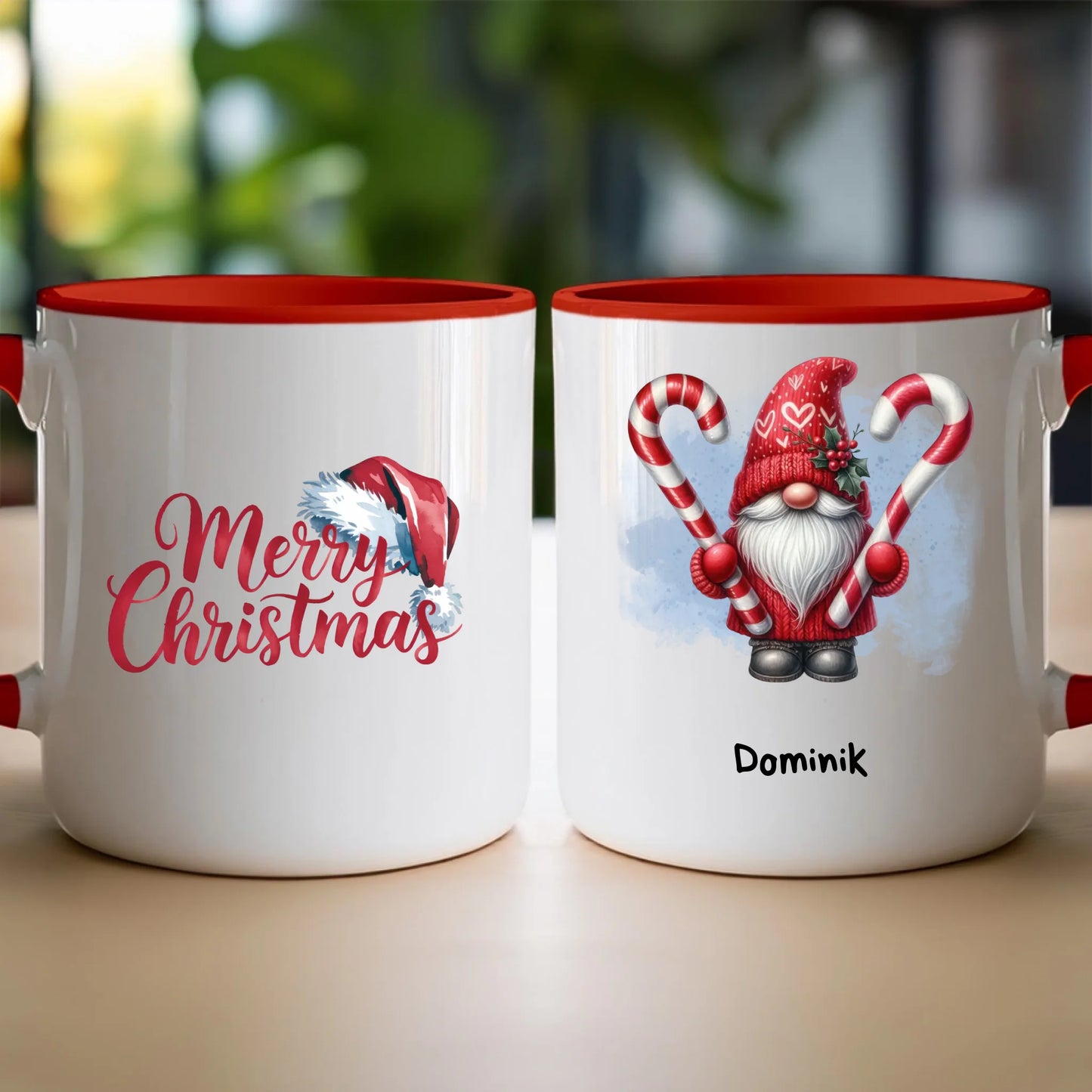 Kubek personalizowany świąteczny Gnom #100