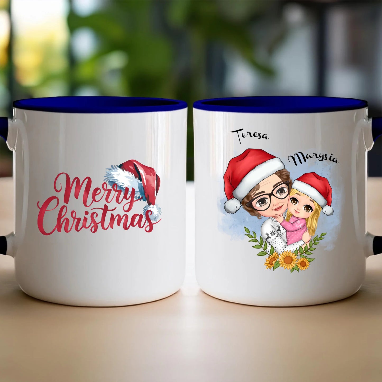 Kubek świąteczny personalizowany dla babci #231