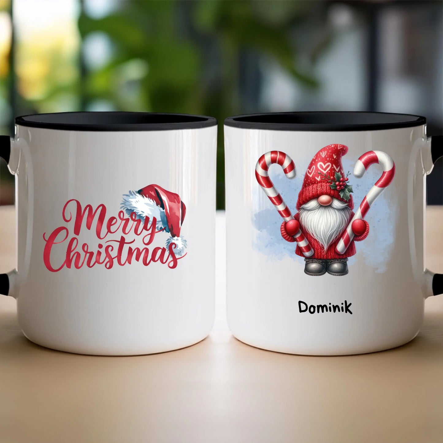 Kubek personalizowany świąteczny Gnom #100