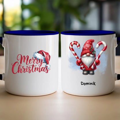 Kubek personalizowany świąteczny Gnom #100