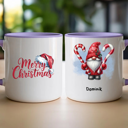 Kubek personalizowany świąteczny Gnom #100