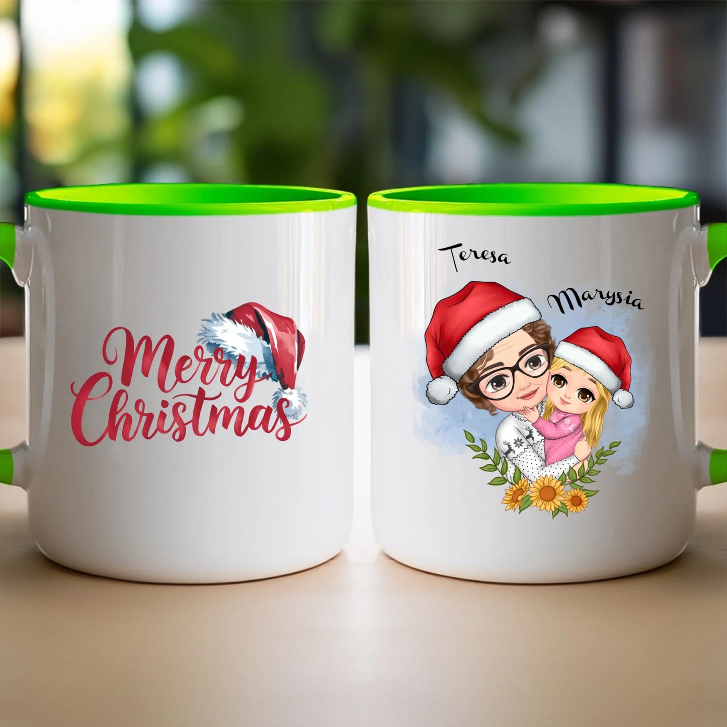 Kubek świąteczny personalizowany dla babci #231