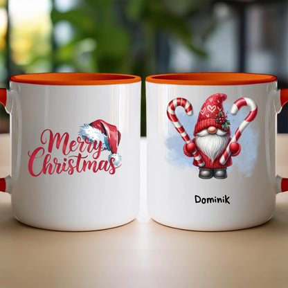 Kubek personalizowany świąteczny Gnom #100