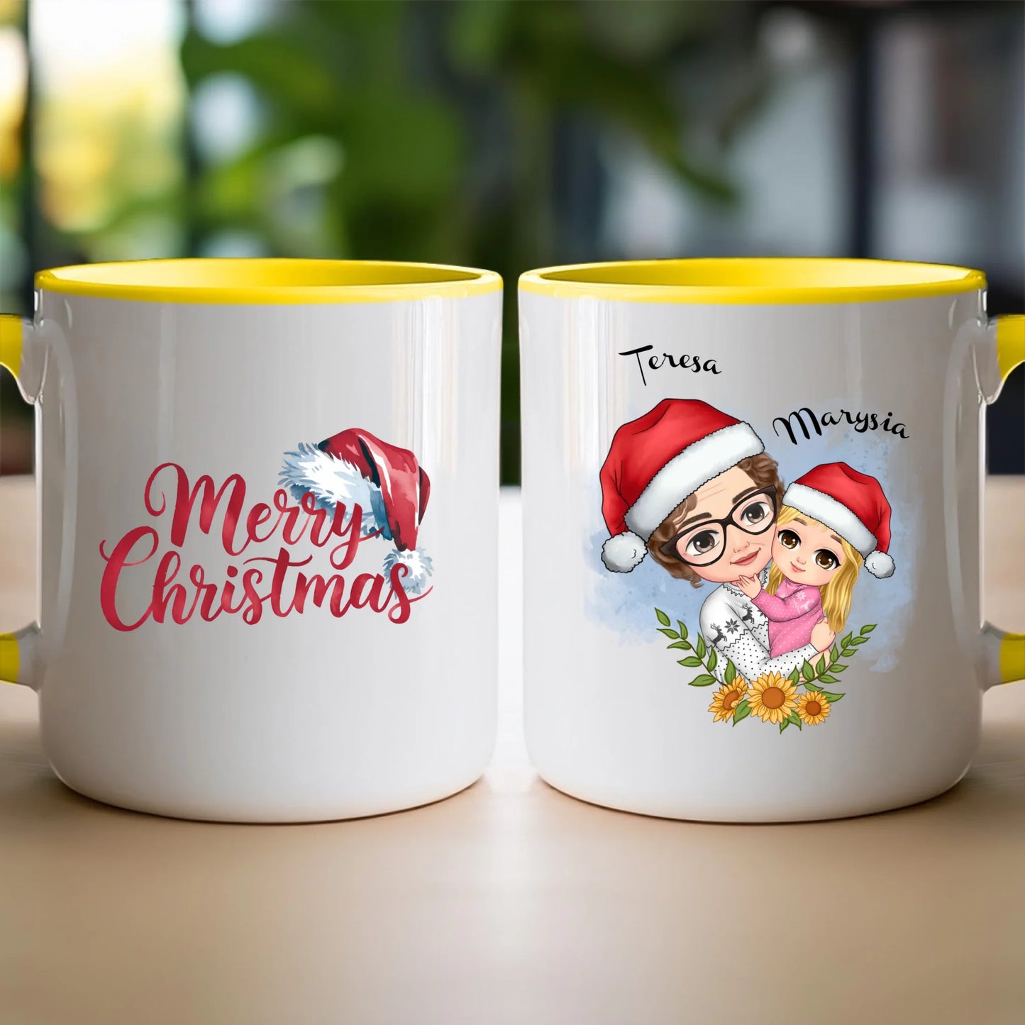 Kubek świąteczny personalizowany dla babci #231