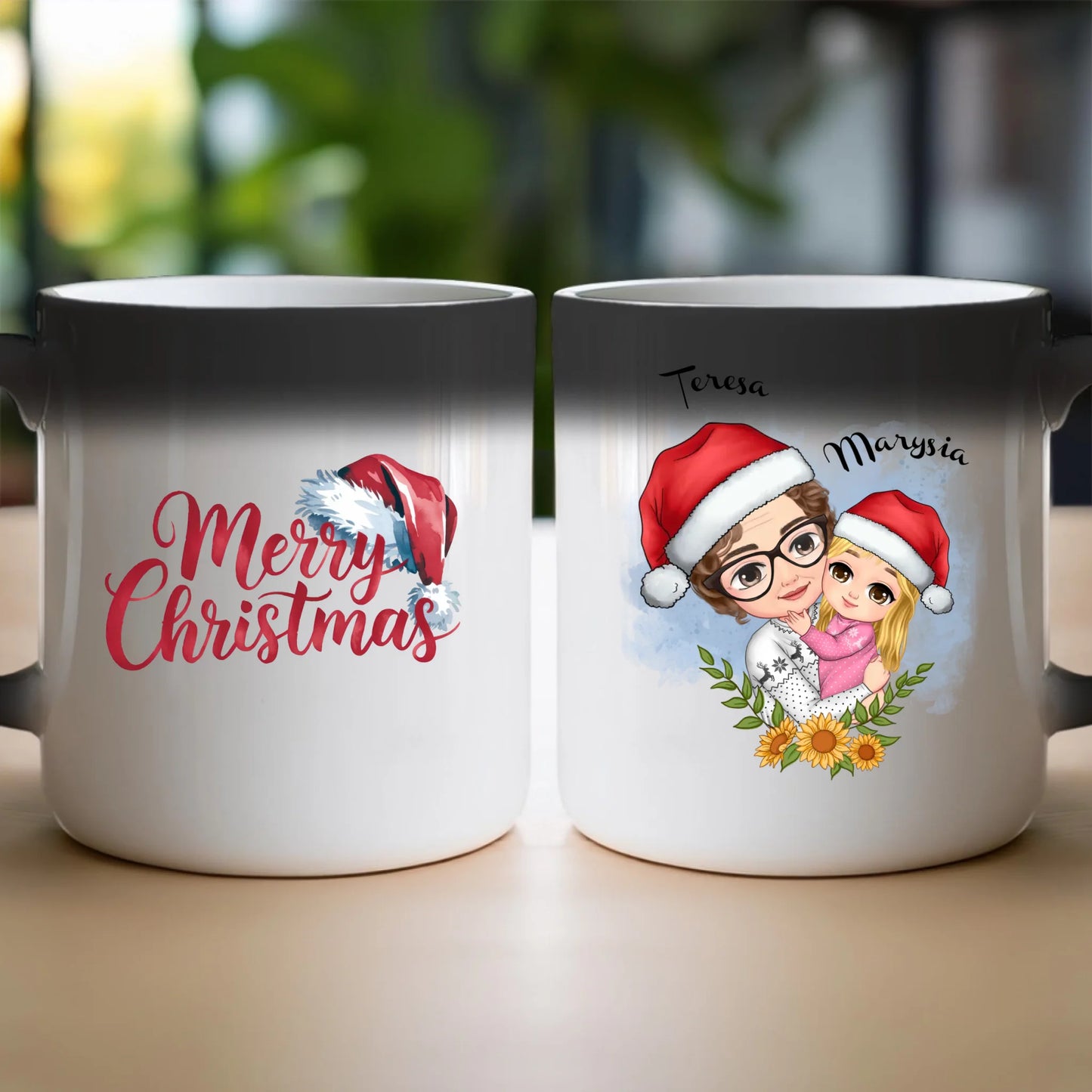 Kubek świąteczny personalizowany dla babci #231