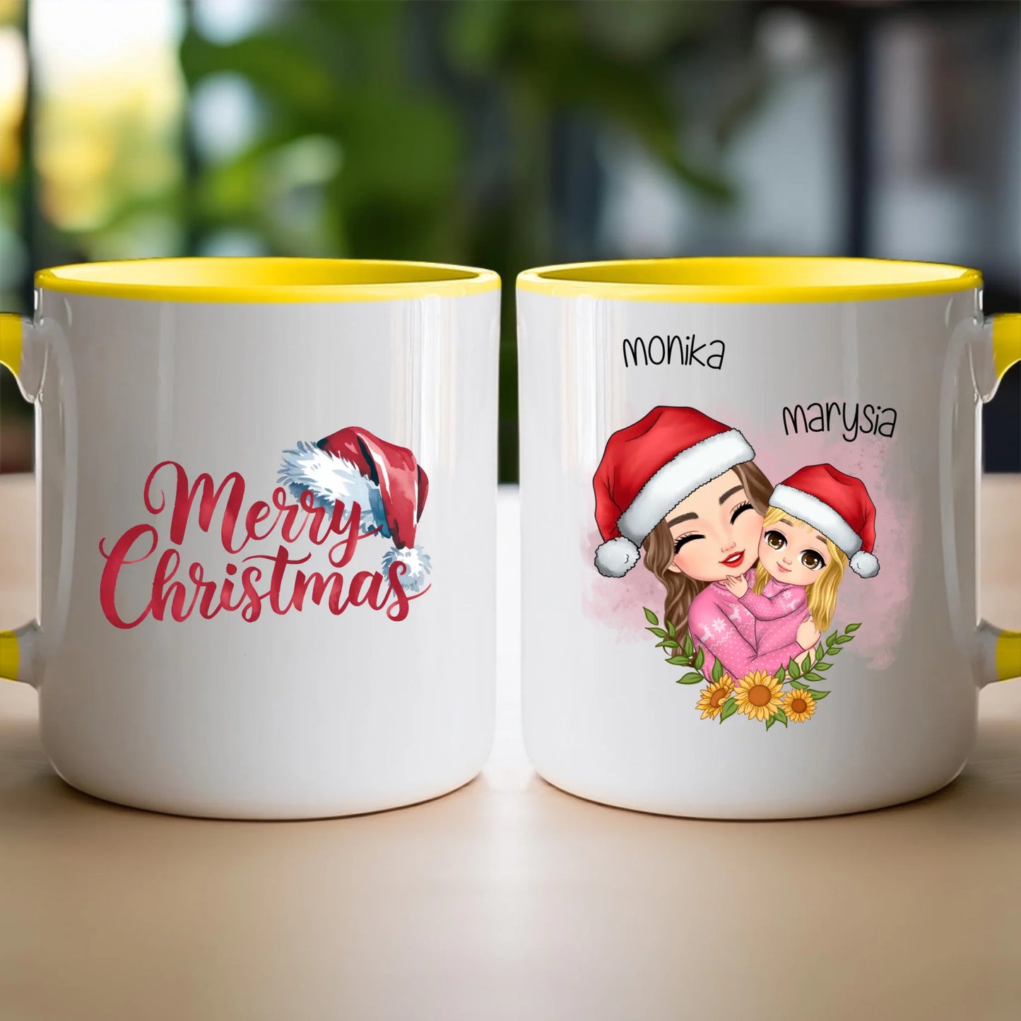 Kubek świąteczny personalizowany dla mamy #330