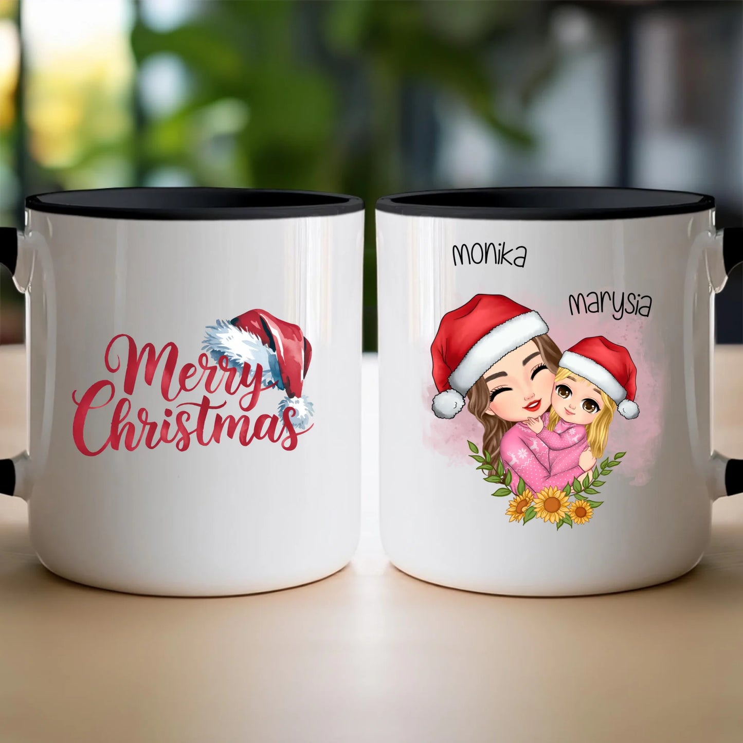 Kubek świąteczny personalizowany dla mamy #330