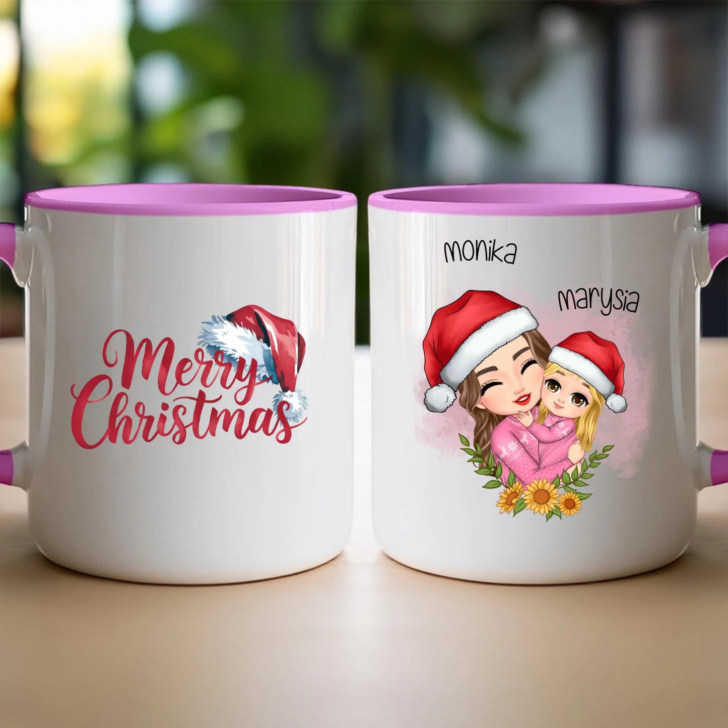 Kubek świąteczny personalizowany dla mamy #330