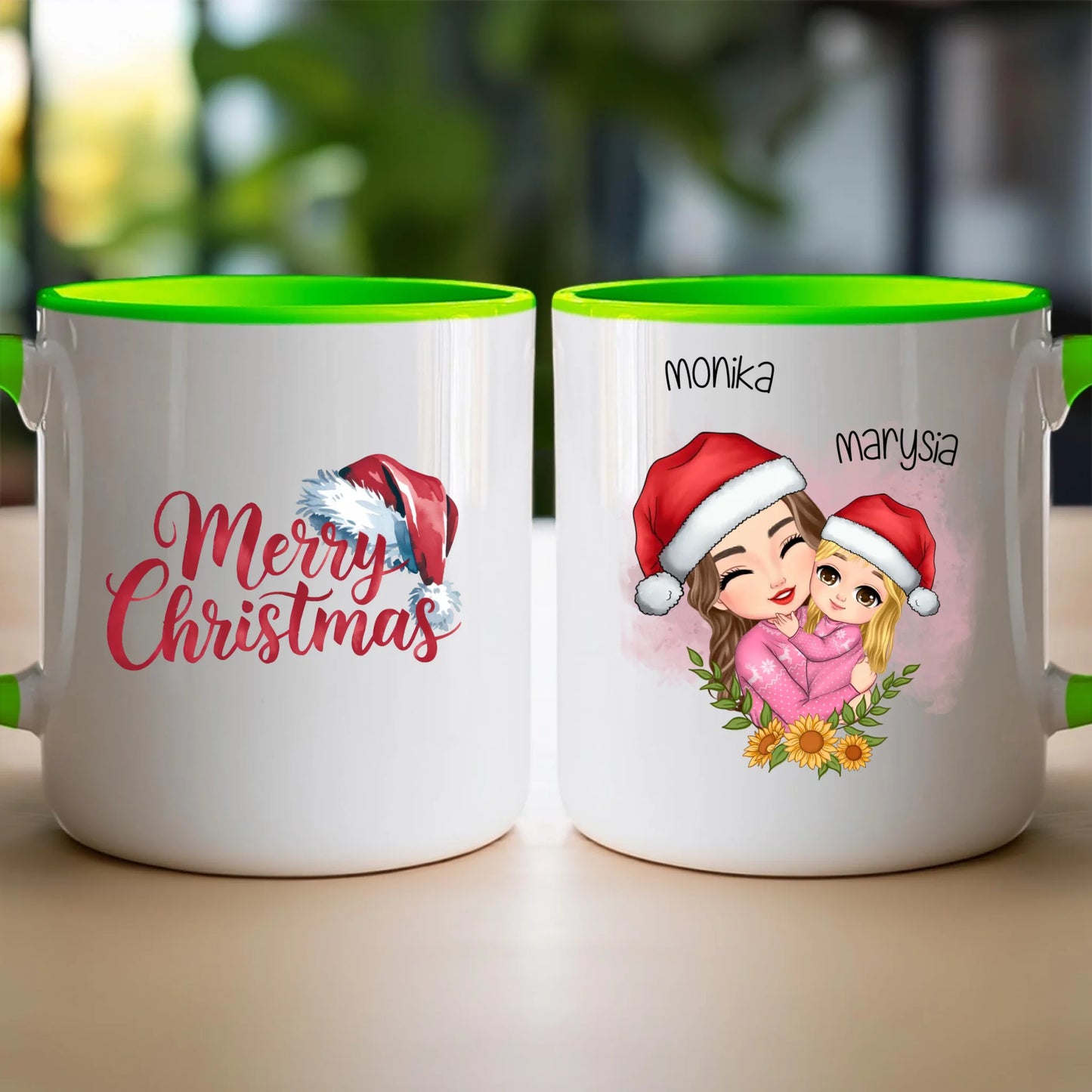 Kubek świąteczny personalizowany dla mamy #330